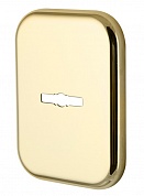 Картинка Декоративная Квадратная накладка на сувальдный замок ARMADILLO PS-DEC SQ (ATC Protector 1) GP-2 Золото